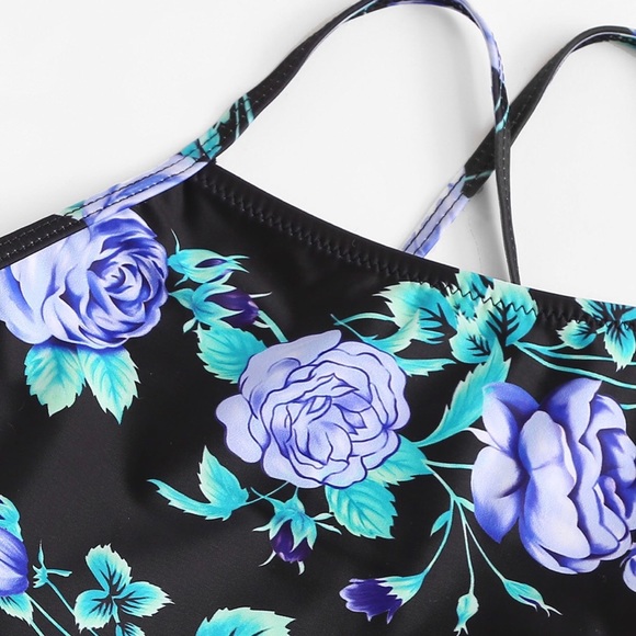 ➕Floral Top Bikini - Picture 6 of 8